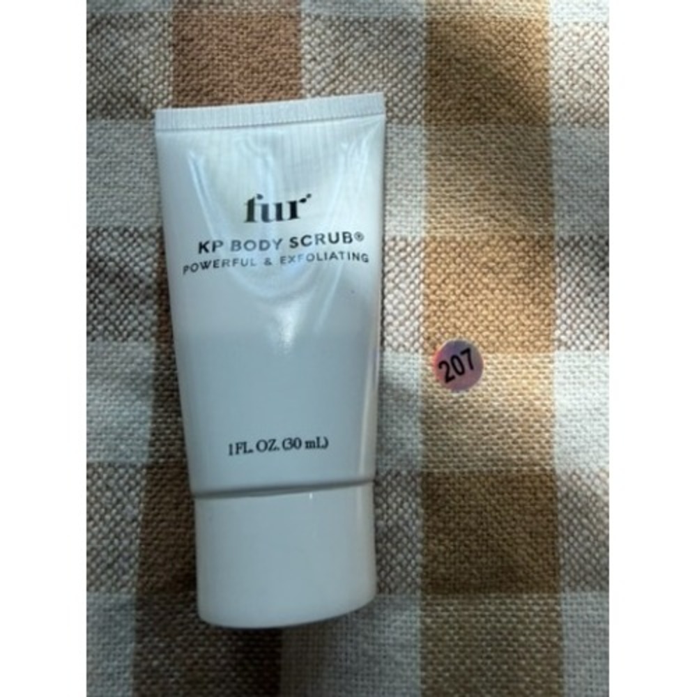 Fur KP Body Scrub Powerful & Exfoliating Travel Size 1 fl oz 30 ml NEW